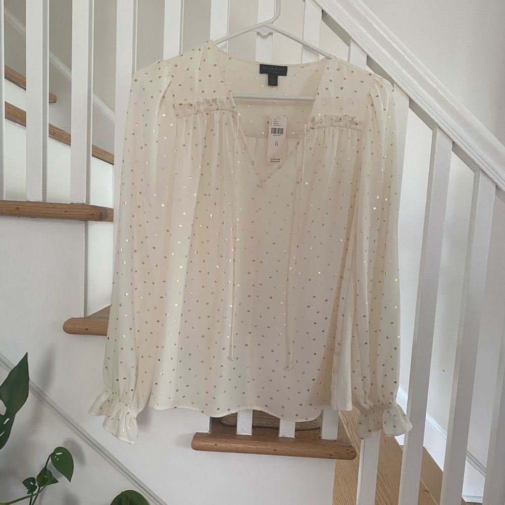 Anthropologie current air blouse